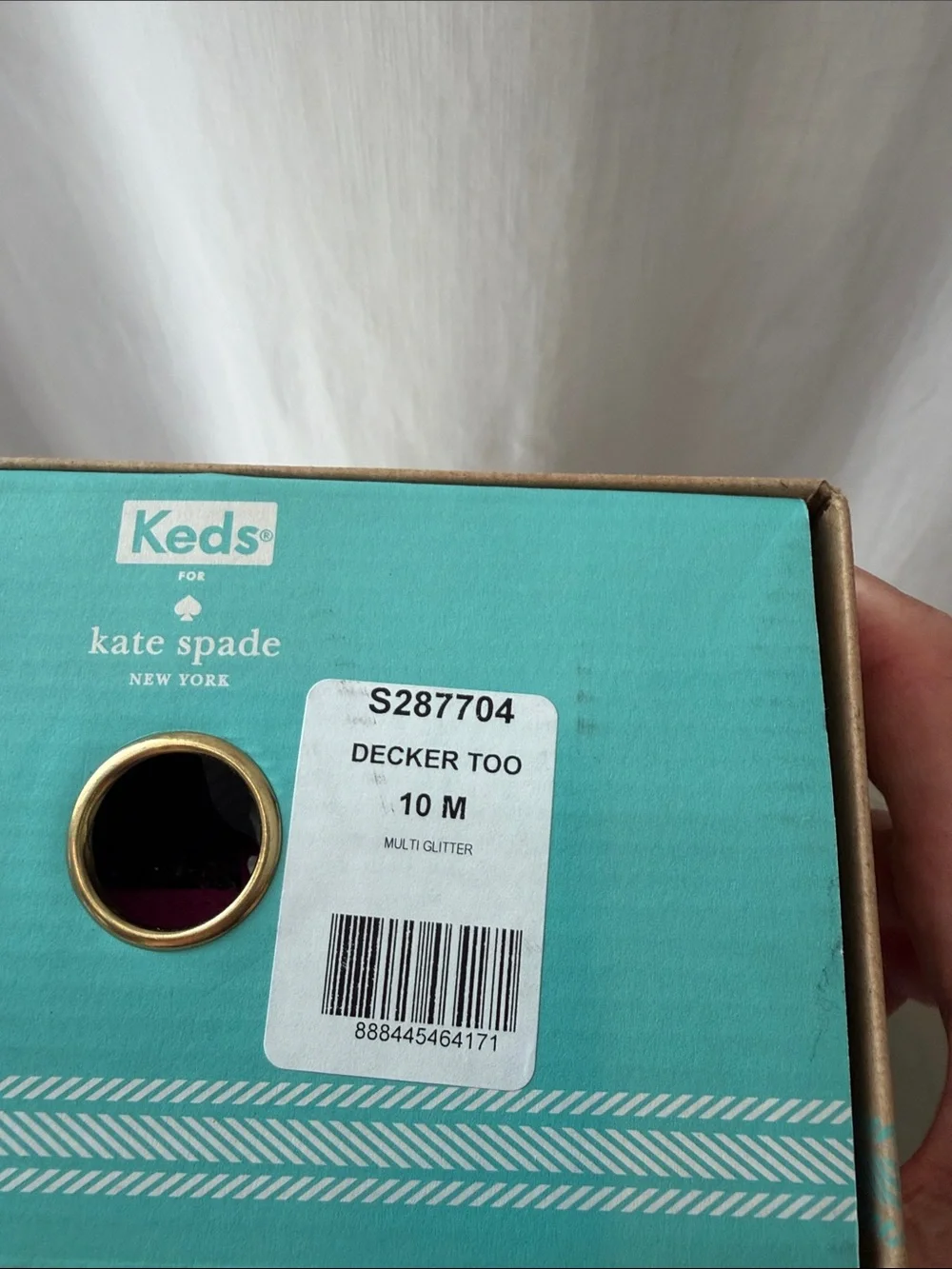 Keds Kate Spade eddition Multicolor Glitter Slip-On Platform Sneakers